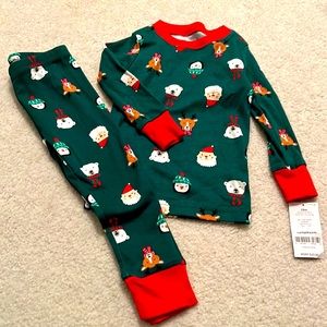 Carters NWT 2 piece 18 mo Christmas Pajamas